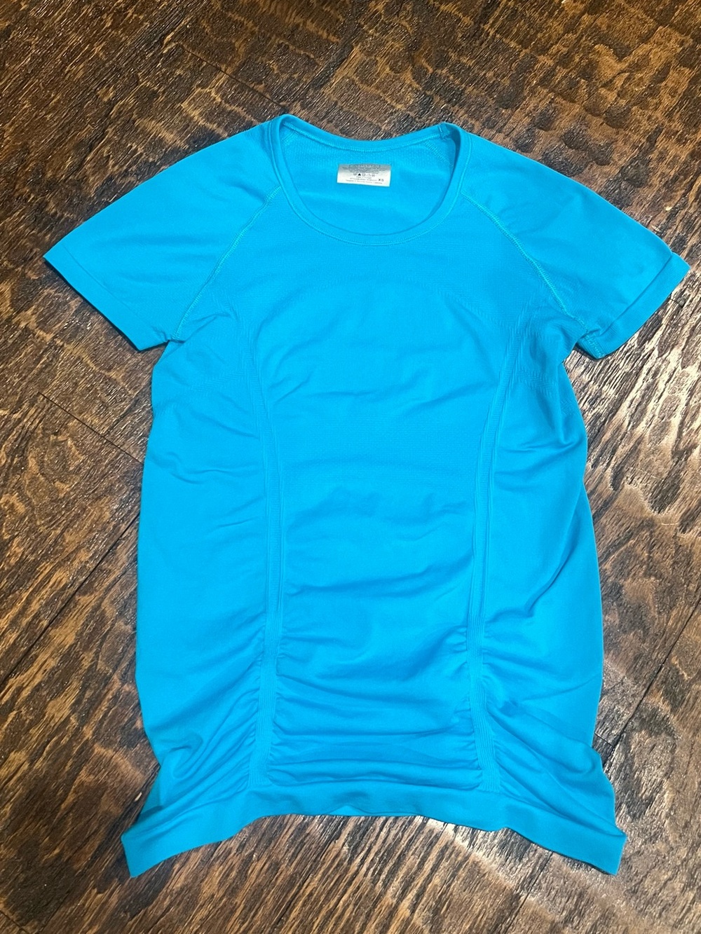Women's Athleta Turquoise Active Short Sleeve Top